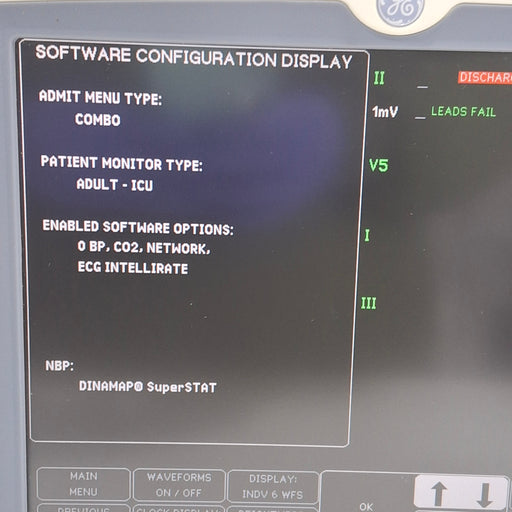 GE Healthcare GE Healthcare Dash 5000 - GE/Nellcor SpO2 Patient Monitor Patient Monitors reLink Medical