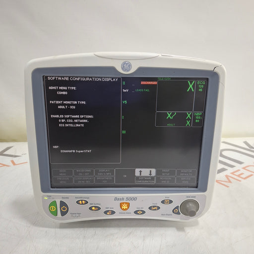 GE Healthcare GE Healthcare Dash 5000 - GE/Nellcor SpO2 Patient Monitor Patient Monitors reLink Medical
