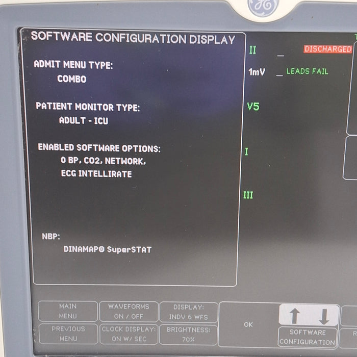 GE Healthcare GE Healthcare Dash 5000 - GE/Nellcor SpO2 Patient Monitor Patient Monitors reLink Medical