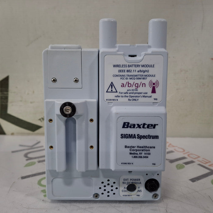 Baxter Baxter Sigma Spectrum w/ A/B/G/N Battery Infusion Pump Infusion Pump reLink Medical