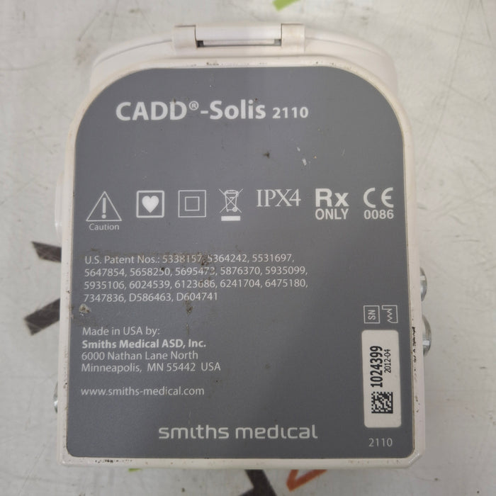 Smiths Medical Smiths Medical CADD Solis 2110 Ambulatory Infusion Pump Infusion Pump reLink Medical