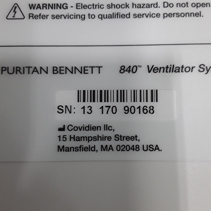 Puritan Bennett Puritan Bennett 840 GUI Display Respiratory reLink Medical