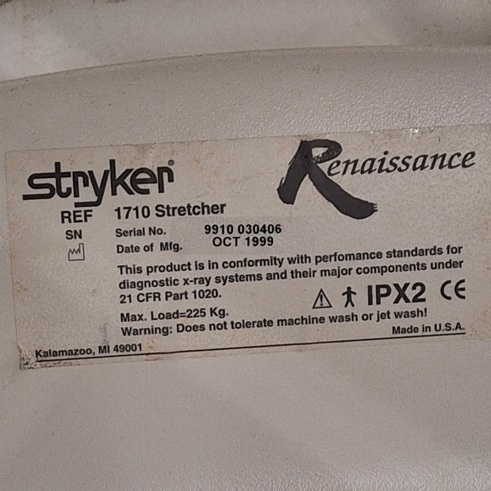 Stryker Stryker 1710 Stretcher Beds & Stretchers reLink Medical