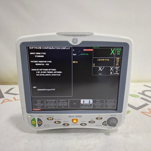 GE Healthcare GE Healthcare Dash 5000 - Masimo SpO2 Patient Monitor Patient Monitors reLink Medical