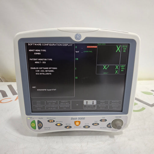 GE Healthcare GE Healthcare Dash 5000 - GE/Nellcor SpO2 Patient Monitor Patient Monitors reLink Medical