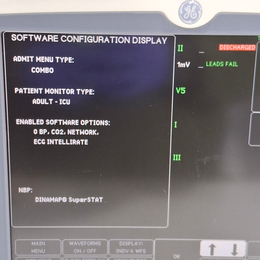 GE Healthcare GE Healthcare Dash 5000 - GE/Nellcor SpO2 Patient Monitor Patient Monitors reLink Medical