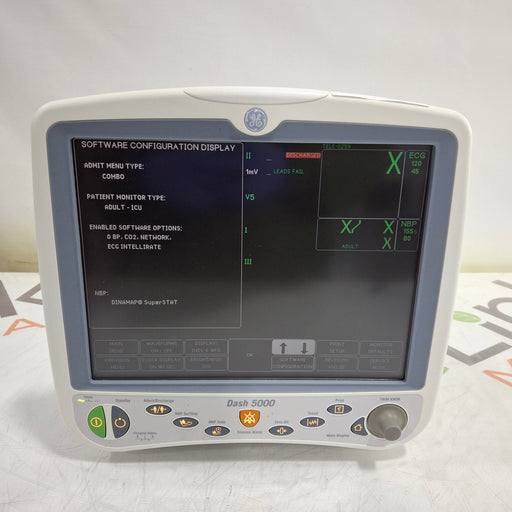 GE Healthcare GE Healthcare Dash 5000 - GE/Nellcor SpO2 Patient Monitor Patient Monitors reLink Medical