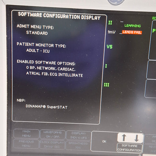 GE Healthcare GE Healthcare Dash 3000 - GE/Nellcor SpO2 Patient Monitor Patient Monitors reLink Medical