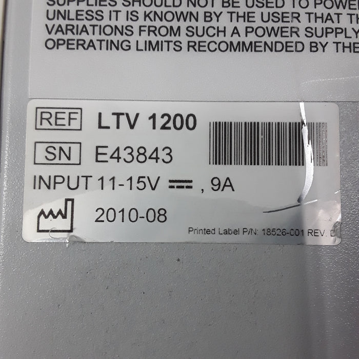 CareFusion CareFusion LTV 1200 Ventilator Respiratory reLink Medical