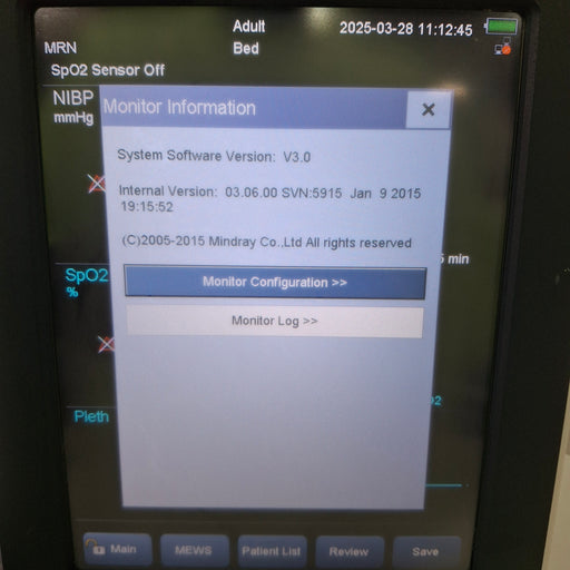 Mindray Mindray Accutorr 7 Vital Signs Monitor Patient Monitors reLink Medical