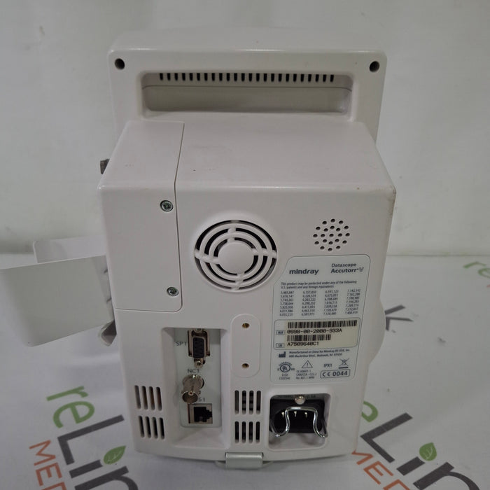 Mindray Mindray Datascope Accutorr V Vital Signs Monitor Patient Monitors reLink Medical