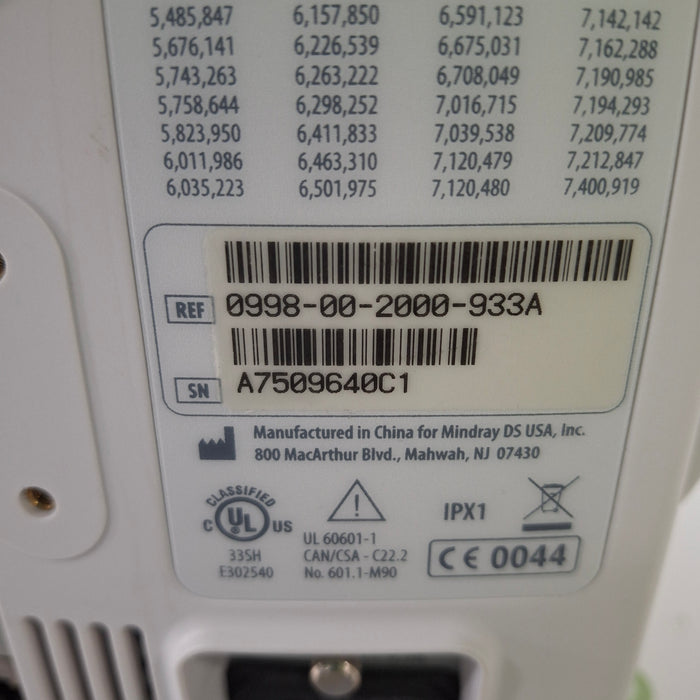 Mindray Mindray Datascope Accutorr V Vital Signs Monitor Patient Monitors reLink Medical