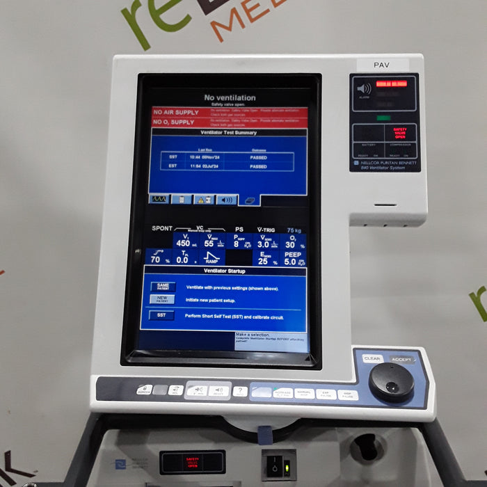 Puritan Bennett Puritan Bennett 840 Ventilator Respiratory reLink Medical