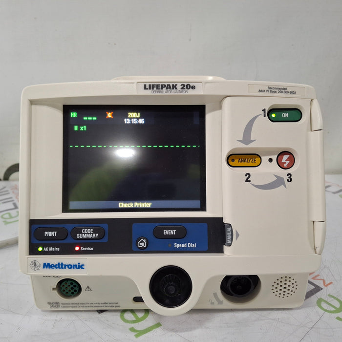 Physio-Control Physio-Control LifePak 20e Defibrillator Defibrillators reLink Medical