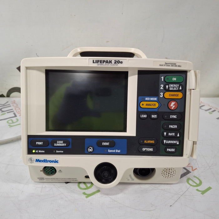 Physio-Control Physio-Control LifePak 20e Defibrillator Defibrillators reLink Medical