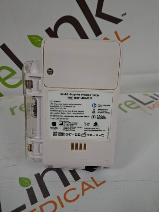 QCore Medical QCore Medical Sapphire Multi-Therapy Infusion Pump Infusion Pump reLink Medical