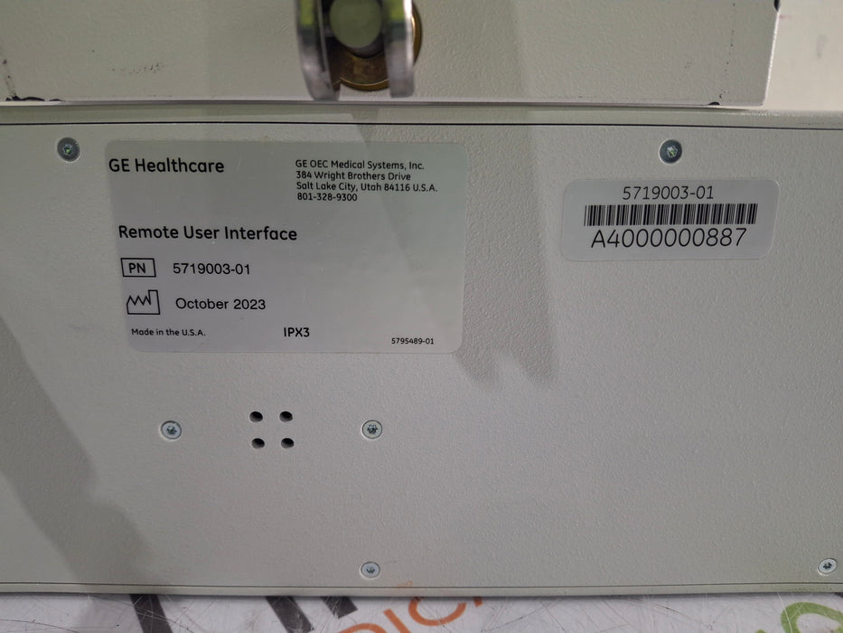 GE Healthcare GE Healthcare 5719003-01 Remote User Interface C-Arms & Tables reLink Medical