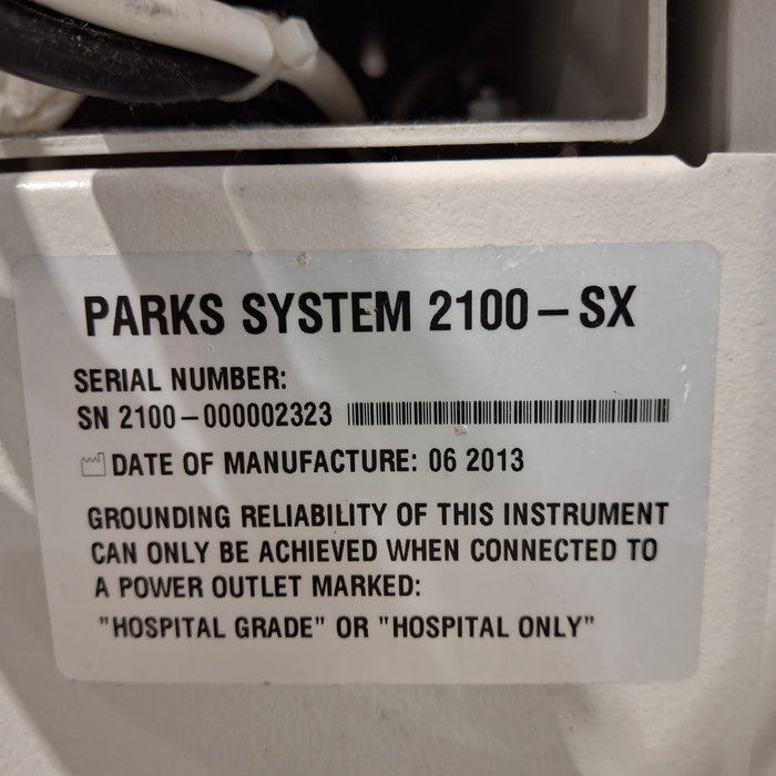 Parks Flo-Lab 2100-SX Vascular System