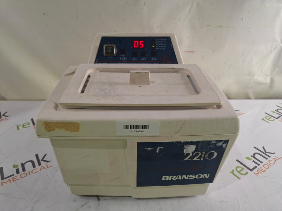 Bransonic Bransonic 2210 Ultrasonic Bath Cleaner Sterilizers & Autoclaves reLink Medical