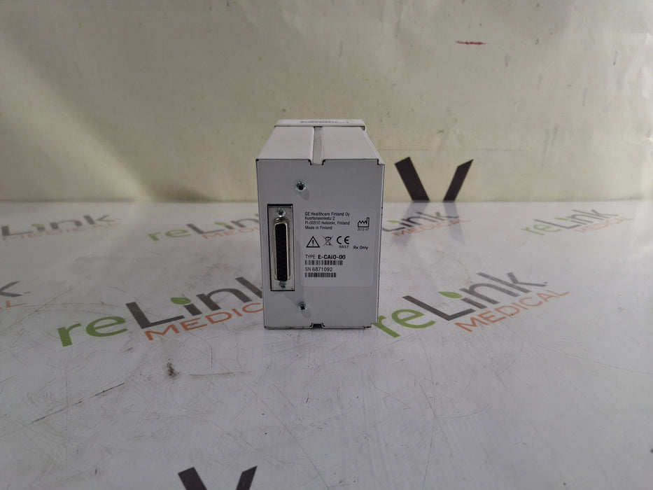 GE Healthcare GE Healthcare E-CAiO-00 Gas Exhaust Module Patient Monitors reLink Medical