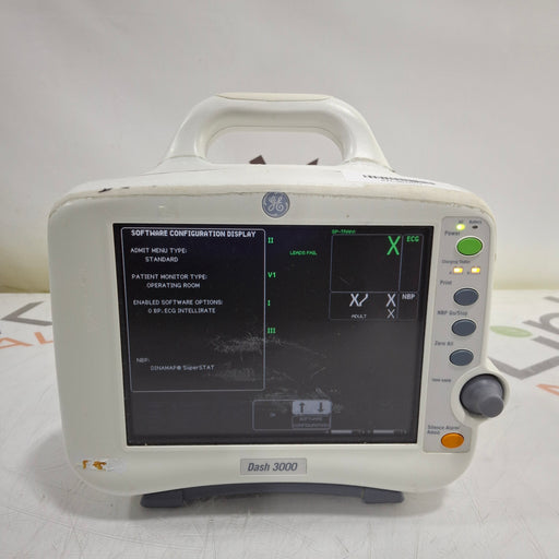GE Healthcare GE Healthcare Dash 3000 - GE/Nellcor SpO2 Patient Monitor Patient Monitors reLink Medical