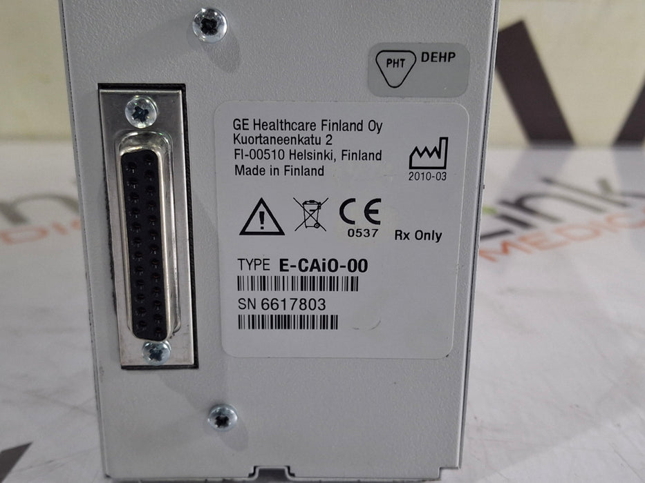 GE Healthcare GE Healthcare E-CAiO-00 Gas Exhaust Module Patient Monitors reLink Medical