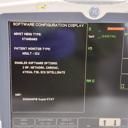 GE Healthcare GE Healthcare Dash 5000 - GE/Nellcor SpO2 Patient Monitor Patient Monitors reLink Medical