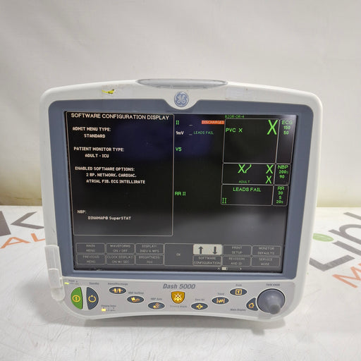 GE Healthcare GE Healthcare Dash 5000 - GE/Nellcor SpO2 Patient Monitor Patient Monitors reLink Medical