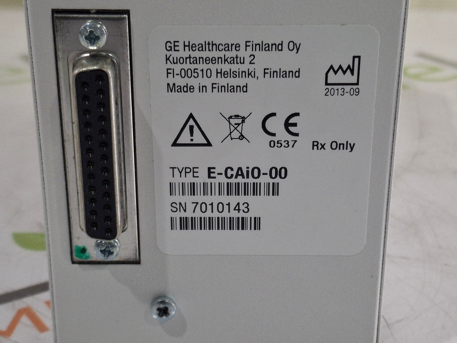GE Healthcare GE Healthcare E-CAiO-00 Gas Exhaust Module Patient Monitors reLink Medical