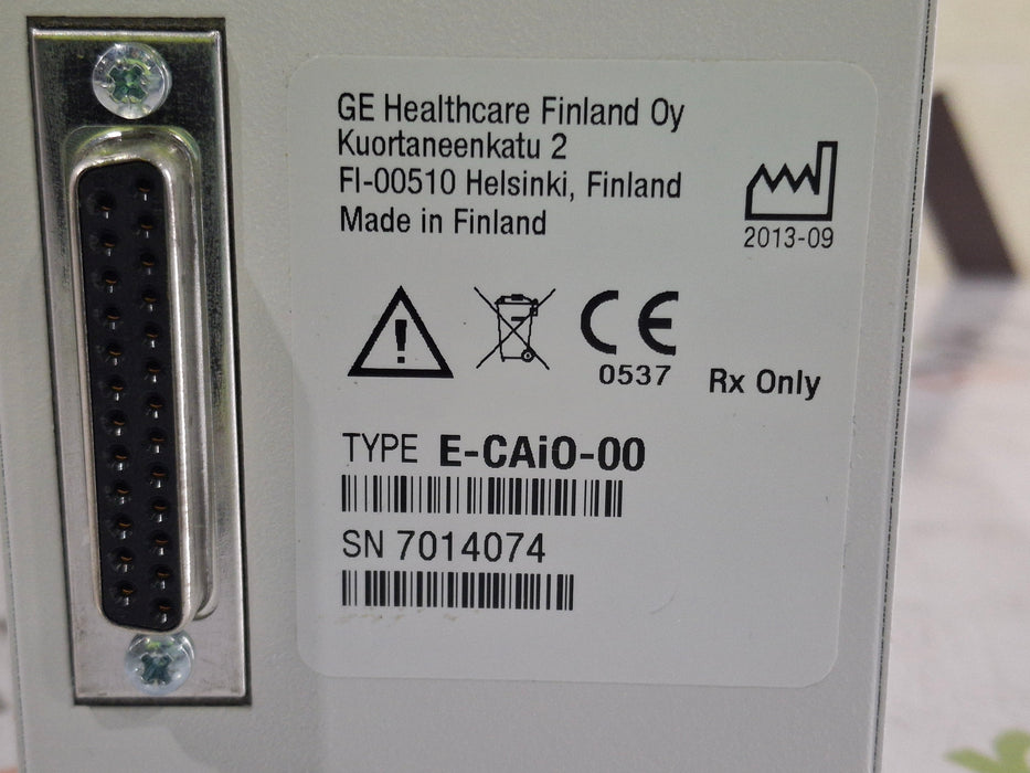 GE Healthcare GE Healthcare E-CAiO-00 Gas Exhaust Module Patient Monitors reLink Medical