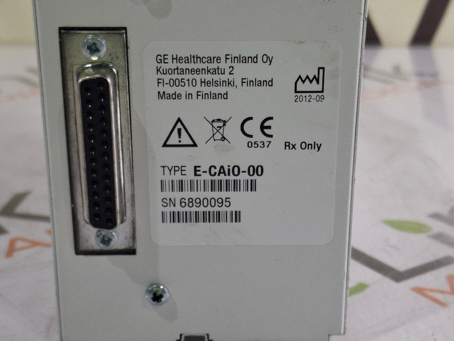GE Healthcare E-CAiO-00 Gas Exhaust Module