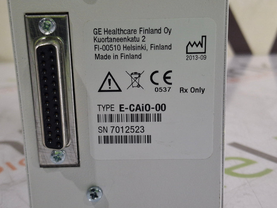 GE Healthcare GE Healthcare E-CAiO-00 Gas Exhaust Module Patient Monitors reLink Medical