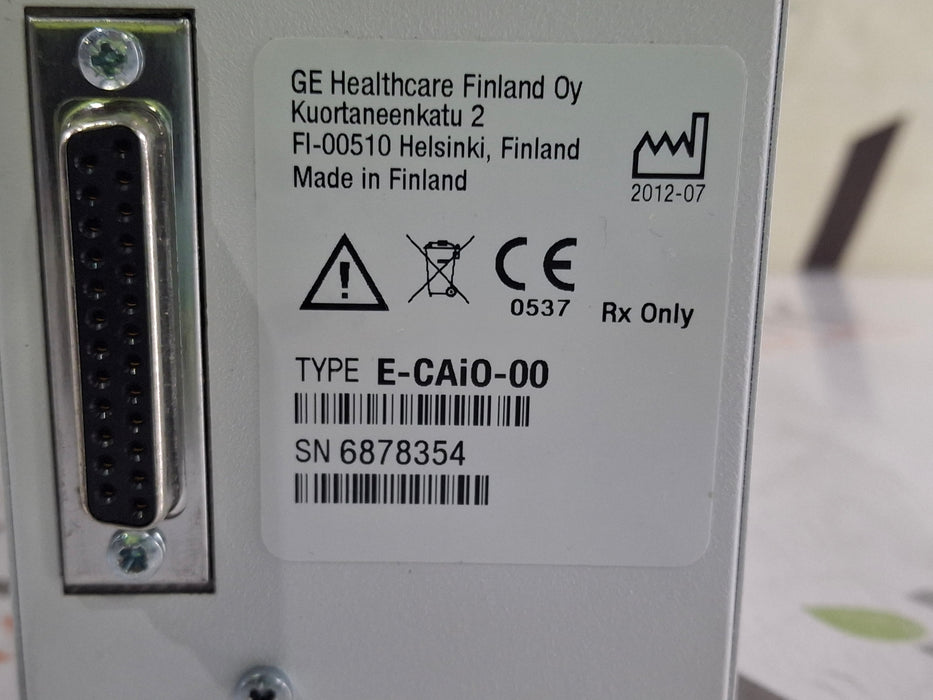 GE Healthcare GE Healthcare E-CAiO-00 Gas Exhaust Module Patient Monitors reLink Medical