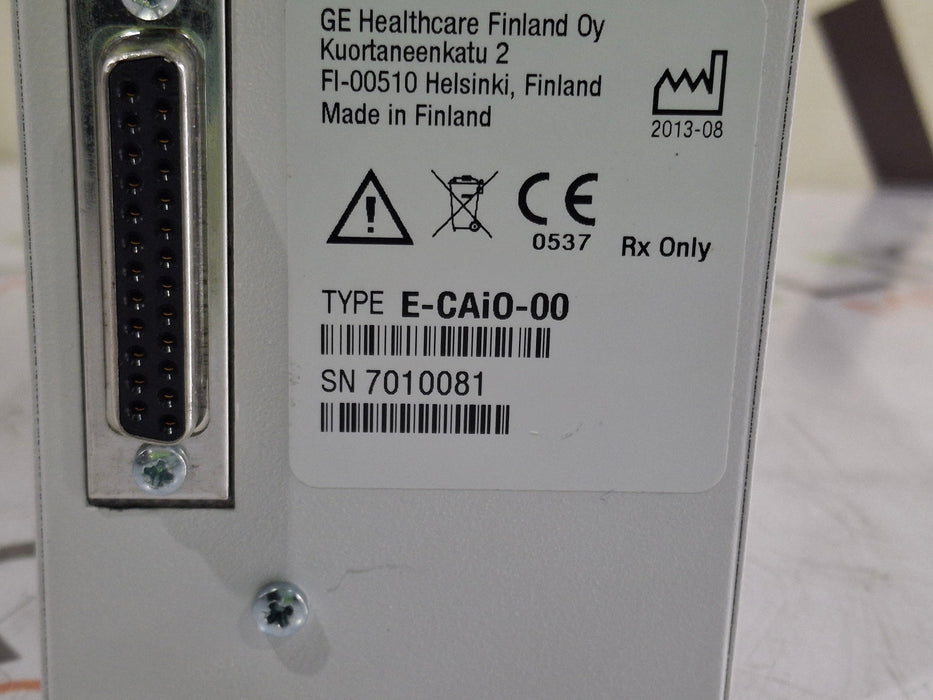 GE Healthcare E-CAiO-00 Gas Exhaust Module