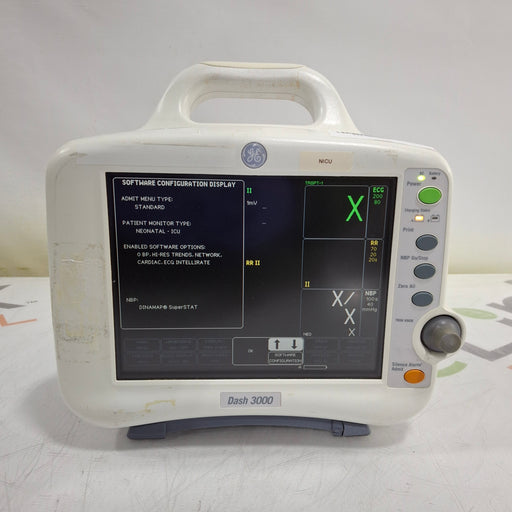 GE Healthcare GE Healthcare Dash 3000 - Masimo SpO2 Patient Monitor Patient Monitors reLink Medical