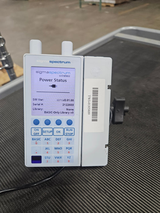 Baxter Baxter Sigma Spectrum 8.01.00 with A/B/G/N Battery Infusion Pump Infusion Pump reLink Medical