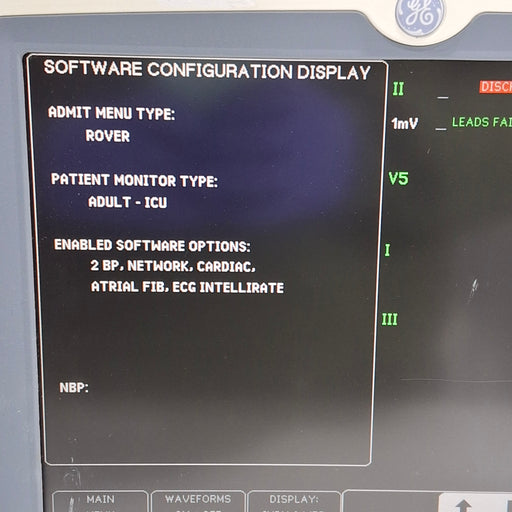 GE Healthcare GE Healthcare Dash 5000 - GE/Nellcor SpO2 Patient Monitor Patient Monitors reLink Medical