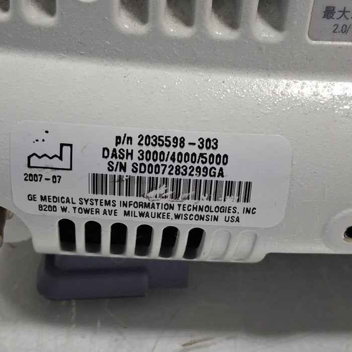 GE Healthcare GE Healthcare Dash 5000 - GE/Nellcor SpO2 Patient Monitor Patient Monitors reLink Medical