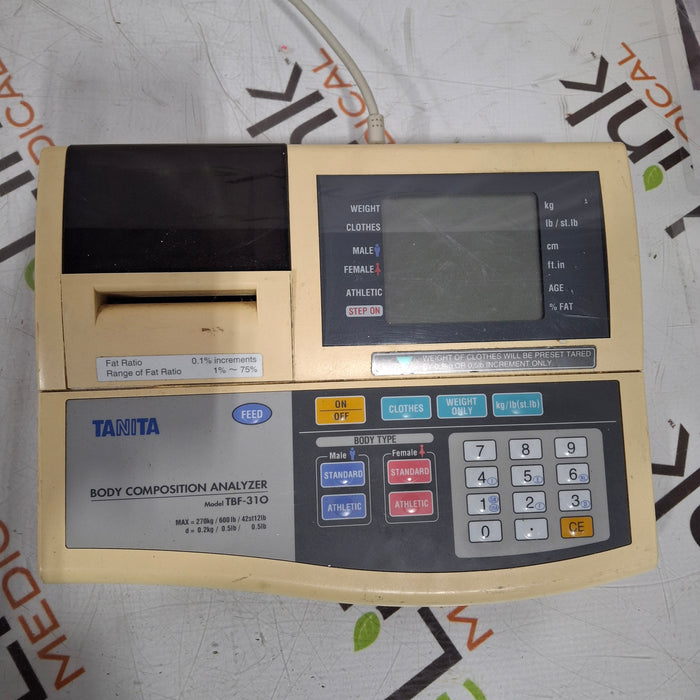 Tanita TBF-310 Professional Body Composition Analyzer