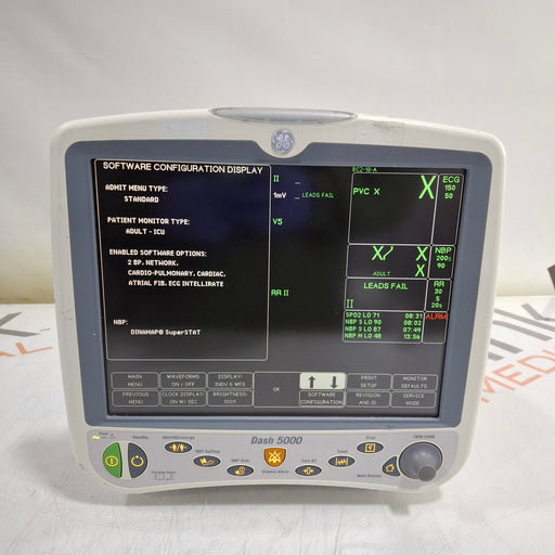 GE Healthcare GE Healthcare Dash 5000 - GE/Nellcor SpO2 Patient Monitor Patient Monitors reLink Medical