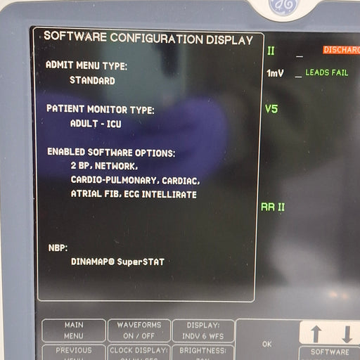 GE Healthcare GE Healthcare Dash 5000 - GE/Nellcor SpO2 Patient Monitor Patient Monitors reLink Medical