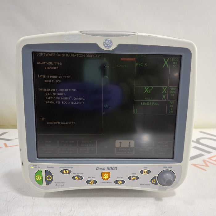 GE Healthcare GE Healthcare Dash 5000 - GE/Nellcor SpO2 Patient Monitor Patient Monitors reLink Medical