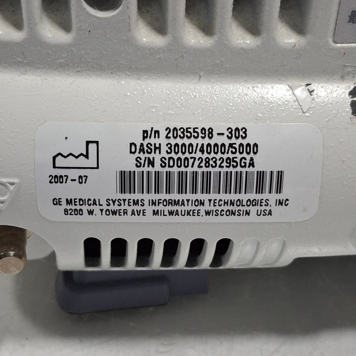 GE Healthcare GE Healthcare Dash 5000 - GE/Nellcor SpO2 Patient Monitor Patient Monitors reLink Medical