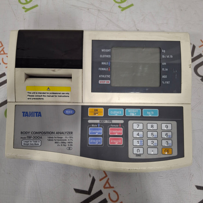 Tanita Tanita TBF-300A Body Composition Analyzer Diagnostic Exam Equipment reLink Medical
