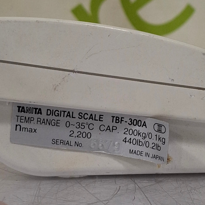Tanita Tanita TBF-300A Body Composition Analyzer Diagnostic Exam Equipment reLink Medical