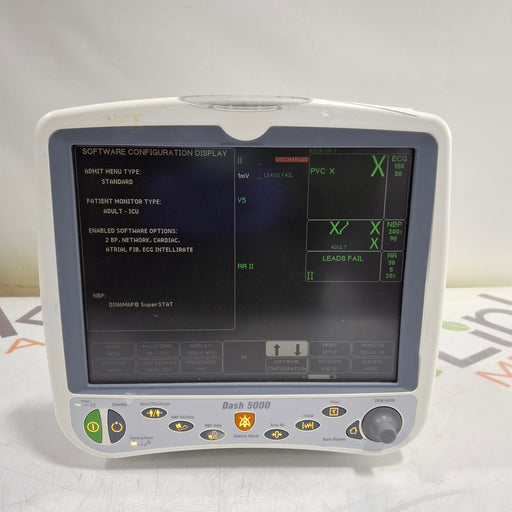 GE Healthcare GE Healthcare Dash 5000 - GE/Nellcor SpO2 Patient Monitor Patient Monitors reLink Medical