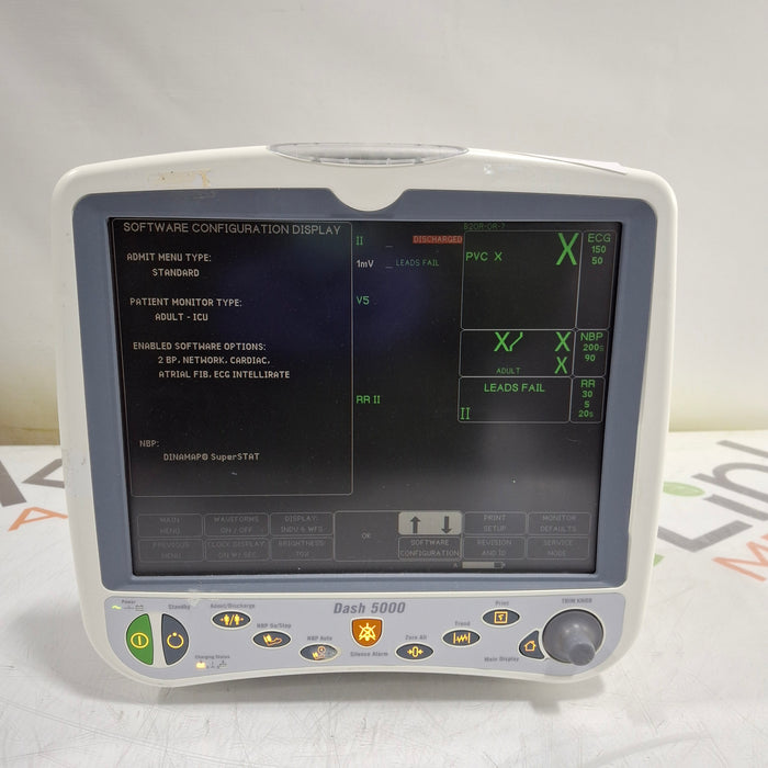 GE Healthcare GE Healthcare Dash 5000 - GE/Nellcor SpO2 Patient Monitor Patient Monitors reLink Medical