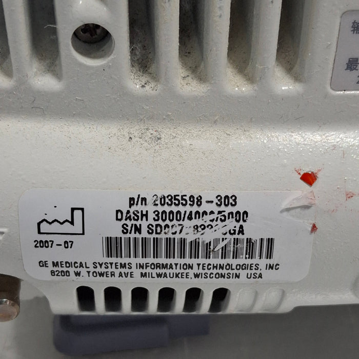 GE Healthcare GE Healthcare Dash 5000 - GE/Nellcor SpO2 Patient Monitor Patient Monitors reLink Medical