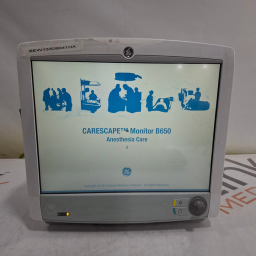 GE Healthcare GE Healthcare Carescape B650 Anesthesia Care Patient Monitor Patient Monitors reLink Medical