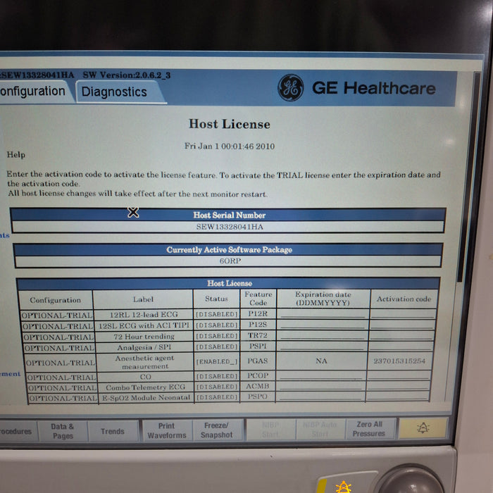 GE Healthcare GE Healthcare Carescape B650 Anesthesia Care Patient Monitor Patient Monitors reLink Medical